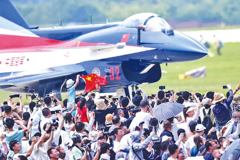 老太婆日屄视频中国老太婆日逼视频长春航空展迎来首个公众日